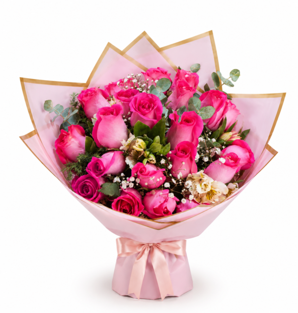 20 ROSAS FUSCIA 20 rosas fuscia