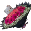 Ramo de Gerberas Rosas con Peluche