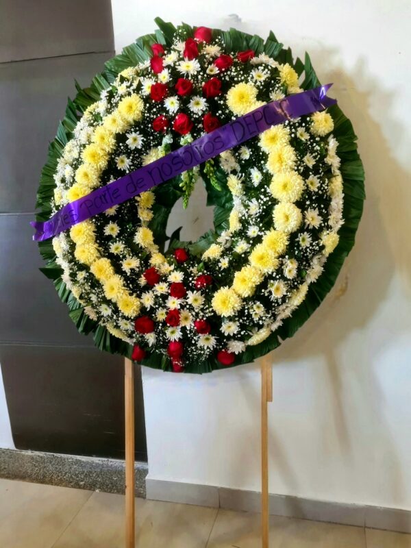 Corona Fúnebre Mediana