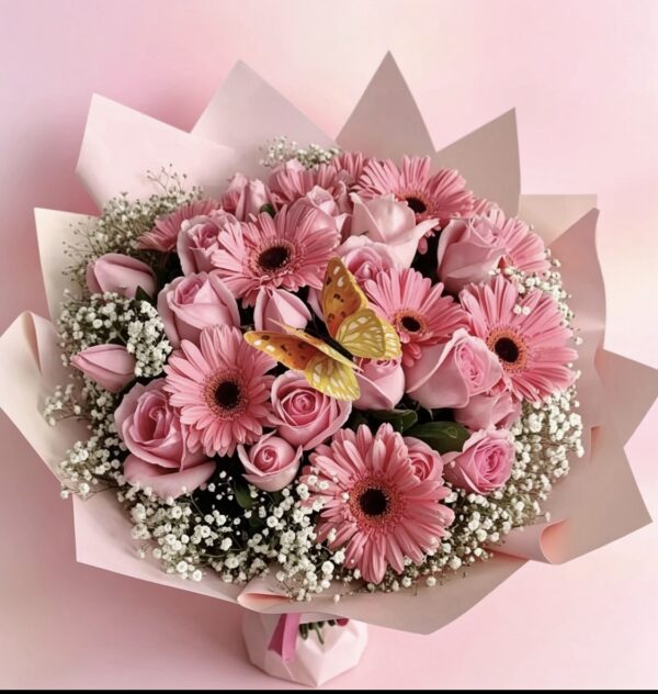 screenshot-44 Ramo de gerberas con rosas