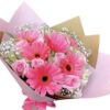 screenshot-40 Ramo de gerberas y rosas rosadas