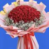 Ramo de 100 rosas rojas