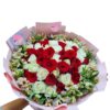 Ramos de 50 rosas con astromelia
