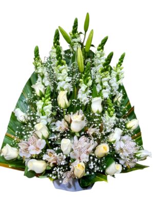 Arreglo de Rosas Blancas