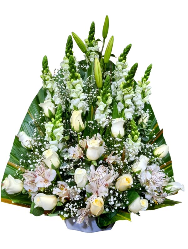 Arreglo de Rosas Blancas