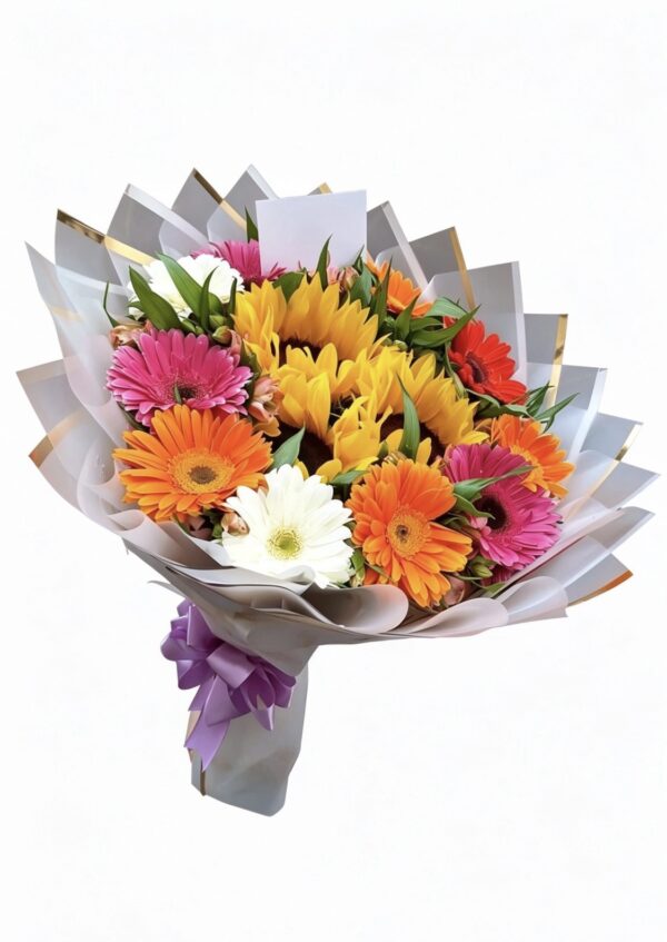 screenshot-58 Ramo de girasoles con gerberas